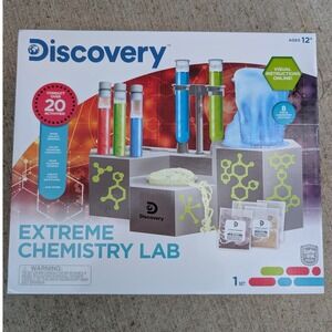 Discovery Extreme Chemistry Lab Kids Multicolor New STEM Science Kit